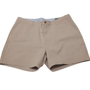 Bonobos Shorts Athletic Fit Mens Size 40 Khaki Tan Stretch Casual Chino NEW NWOT